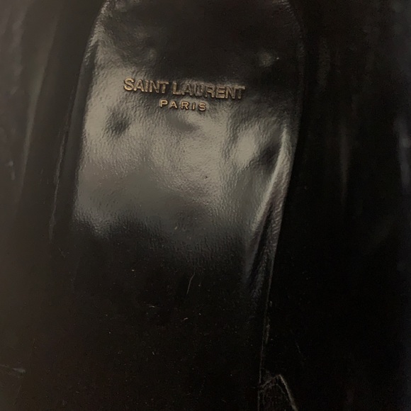 Saint Laurent Paris Jodhpur Leather Ankle Boots - Picture 13 of 13